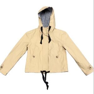 All:row Nylon Tan Jacket Size Small